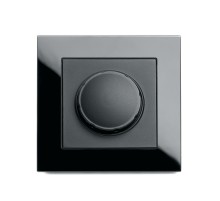 Выключатель диммирующий, 250В, 500W, серия Катрин, черный  39508  STEKKER