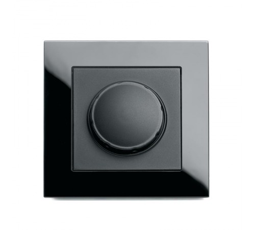 Выключатель диммирующий, 250В, 500W, серия Катрин, черный  39508  STEKKER