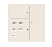 Щит этажный 5 кв. RAL9001 (1000х950х150)  Basic mb28-v-5-r9001 EKF