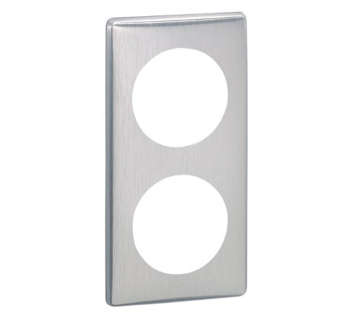 Celiane Алюминий Рамка 2-я (2+2 мод)  068922  Legrand