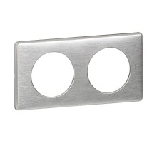 Celiane Алюминий Рамка 2-я (2+2 мод)  068922  Legrand