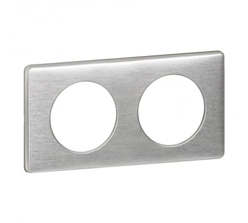 Celiane Алюминий Рамка 2-я (2+2 мод)  068922  Legrand