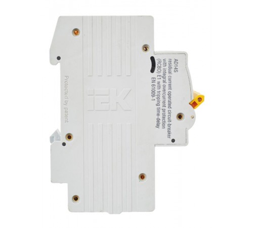 Выключатель автоматический дифференциального тока АД14S 4п 32А C 100мА тип AC (5 мод)  MAD13-4-032-C-100  IEK