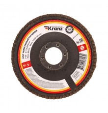 Круг лепестковый торцевой, P60, 115х22,2мм  KR-90-0006  Kranz