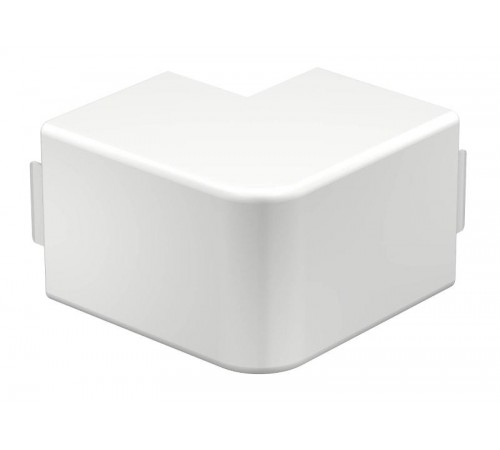 Крышка внешнего угла кабельного канала WDK 60x60 мм (ПВХ,белый) (WDK HA60060RW)  6192319  OBO Bettermann