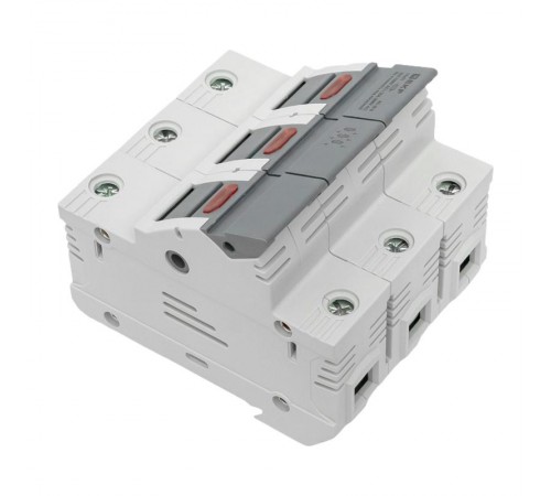 Предохранитель-разъединитель DF 14х51 3Р (тип ПВЦ)   df143-e  EKF