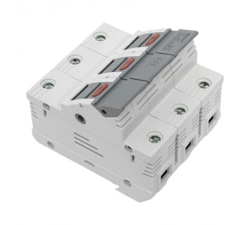 Предохранитель-разъединитель DF 14х51 3Р (тип ПВЦ)   df143-e  EKF