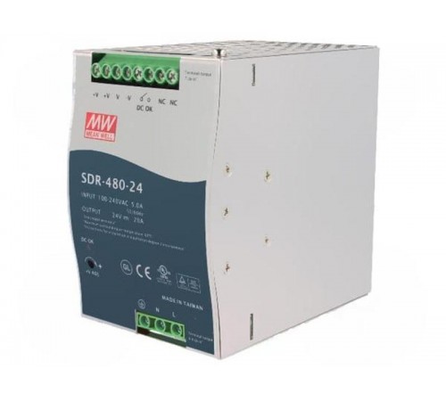 Блок питания SDR-480-24  SDR-480-24   Mean Well