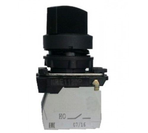 КПЕ 1511 -Р УХЛ2, чёрный, 1но+1нз, ручка с фиксацией на 2 положения, IP54, переключатель  (ЭТ)   ET012430  Электротехник