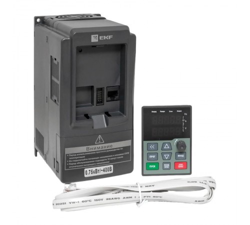 Преобразователь частоты 0,75/1,5кВт 3х400В VECTOR-100 EKF PROxima  VT100-0R7-3B  EKF