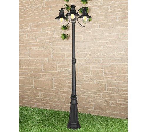 Светильник садово-парковый GL 3002F/3 Talli F/3 черный  a038487  Elektrostandard