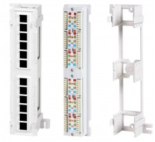 PPTR-CSS-1-6xDLC-MM/BG-BL Корпус кассеты для оптических претерминированных решений, 6 дуплексных портов LC/PC 236812  Hyperline