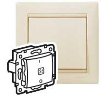 Valena Сл. кость Выключатель двухполюсный с индикацией 10A 250В  774349  Legrand