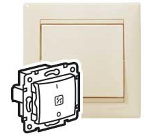 Valena Сл. кость Выключатель двухполюсный с индикацией 10A 250В  774349  Legrand