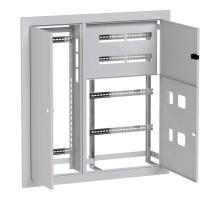 Щит этажный 4 кв. слаботочка слева (1000х950х160) Basic  mb28-v-4z  EKF