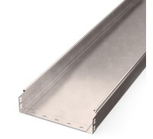 Лоток неперфорированный Стандарт INOX (AISI 409) 300х80х3000 (0,8 мм) (6 м/уп)  PR16.2399  Промрукав