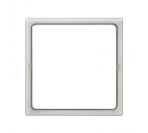Simon 27 Вставка декоративная в рамку базовую с вырезом, S27 Play, прозрачный серый  2700670-112  Simon