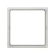 Simon 27 Вставка декоративная в рамку базовую с вырезом, S27 Play, прозрачный серый  2700670-112  Simon