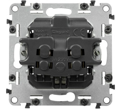 Valena Мех IN'MATIC Розетка с/з, винт.зажим  753025  Legrand