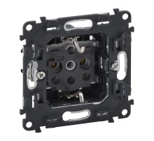 Valena Мех IN'MATIC Розетка с/з, винт.зажим  753025  Legrand