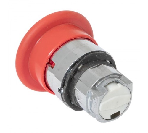 Исполнительный механизм кнопки XB4 "Грибок" красный поворотный с фиксацией с замком EKF PROxima    XB4BA1F-R   EKF 