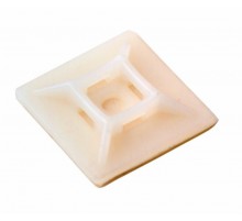 Площадка под винт самоклеящаяся 28х28 мм, белая, упаковка 100 шт.  07-2228  REXANT