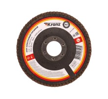 Круг лепестковый торцевой, P24, 115х22,2мм  KR-90-0004  Kranz