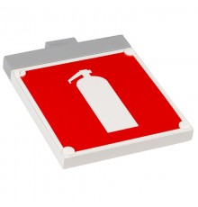 Световой указатель аварийного освещения BS-RADEM-83-S1-INEXI3 Gray  a15535  Белый свет