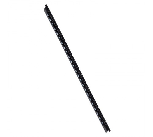 Маркер Memocab - международная кодировка цветов - ширина 2,3 мм - цифра 0 - чёрный  037809  Legrand