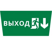 Пиктограмма ДСО-IP65 "Выход Фигура - вниз 2"  60470DEK  DEKraft