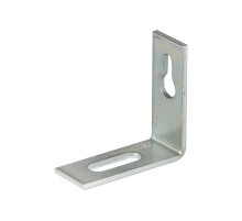 Угол мебельный 46х46х15 (5шт) цинк - пакет ( 0,131 кг)  110091  Tech-KREP