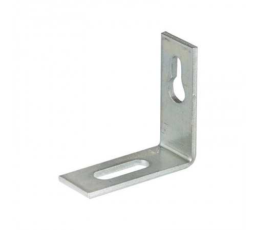 Угол мебельный 46х46х15 (5шт) цинк - пакет ( 0,131 кг)  110091  Tech-KREP