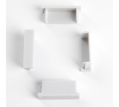 Заглушка без отверстия для профиля CAB252, LD384 (комплект 4шт) FERON  48259  FERON