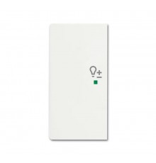 Клавиша двойная левая free@home, светорегулятор, future, цвет белый бархат6220-0-0610 ABB