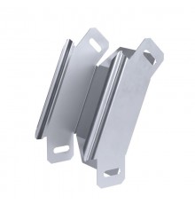 Угол вертикальный внешний 90 градусов Стандарт INOX (AISI 316) 150х50  PR16.3021  Промрукав