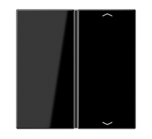 Клавиша для сенсорного модуля KNX, одиночная, черная  LS401TSAPSW  Jung