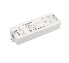 INTELLIGENT ARLIGHT Диммер SMART-PWM-101-72-DIM-PD-SUF (12-48V, 1x8A, SS, 2.4G) (IARL, IP20 Пластик, 5 лет)  038180  Arlight