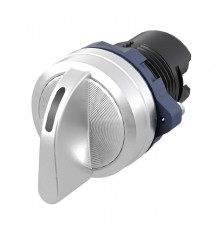 Головка переключателя на 3 положения с возвратом стандартная ручка, черный, алюминий  M22S-M3A  DKC