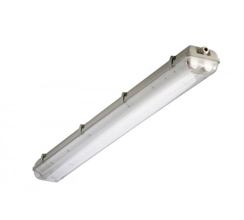 Светильник люминесцентный пылевлагозащищенный TLWP249 PS 1563x135x105мм без ламп IP65 прозр  05653  TechnoLux