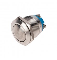 Кнопка антивандальная 19 Б/Фикс (2с винт) (ON)-OFF сфера  36-3410  REXANT