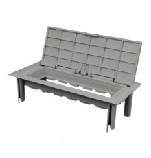 Лючок в каб. каналы PK на 3 модуля 45х45 KOPOBOX MINI P (HB)  KOPOBOX MINI P_HB  Kopos