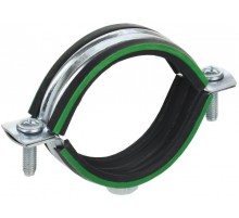 ELASTA Скоба метал. двухкомп. с резин. уплотн. d=60-65мм  ET-MP40D-SK-059-02-040  IEK