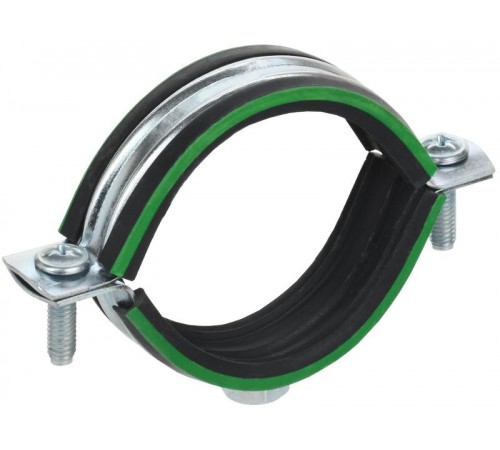 ELASTA Скоба метал. двухкомп. с резин. уплотн. d=60-65мм  ET-MP40D-SK-059-02-040  IEK