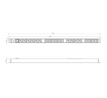 SHE-10SH-10IEC-S-AIEC Блок розеток, вертикальный, 10 розеток Schuko, 10 розеток IEC320 C13, выключатель с подсветкой 470942  Hyperline