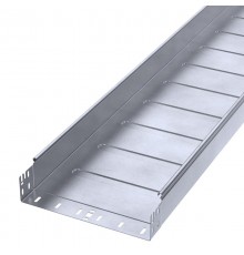 Лоток неперфорированный Профи INOX (AISI 316) 300х80x3000 (1,0 мм) (6 м/уп)  PR16.13669  Промрукав