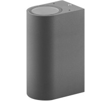 Светильник садово-парковый DH015, 2*GU10 230V, серый  11884  Feron