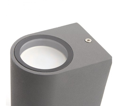 Светильник садово-парковый DH015, 2*GU10 230V, серый  11884  Feron