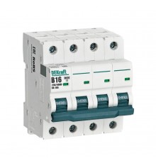 Выключатель автоматический четырехполюсный ВА-105 16А B 10кА  13141DEK  DEKraft