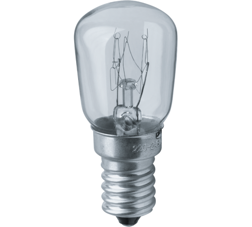 Лампа накаливания ЛОН 25Вт Е14 230В NI-T26-25-230-E14-CL  61204  Navigator