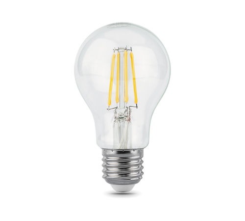 Лампа светодиодная Black LED Filament A60 E27 10W 970lm 4100К step dimmable  102802210-S  Gauss